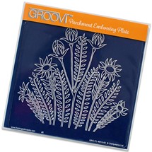 GRO-FL-40113-03 Wild Flowers Groovi Plate